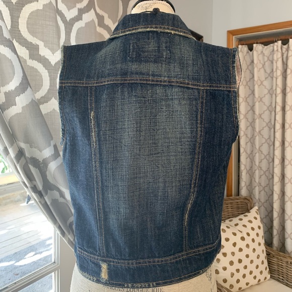 Denim Jean Vest - Picture 9 of 10